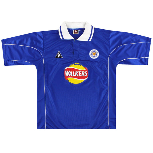 2000-01 Leicester Le Coq Sportif Home Shirt XXXL