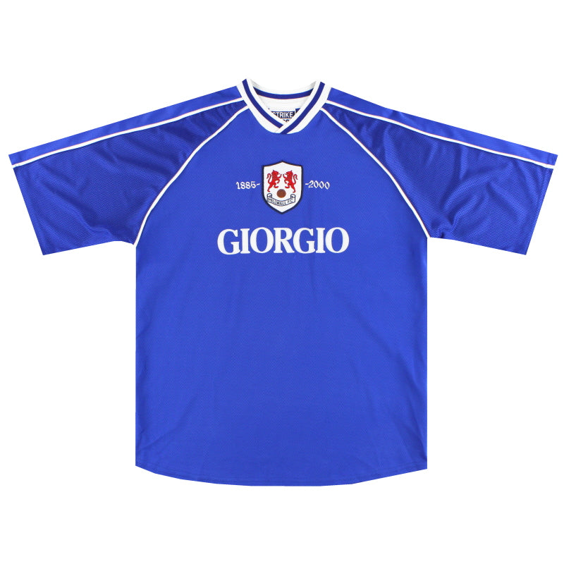 2000-01 Millwall 115th Anniversary Shirt S
