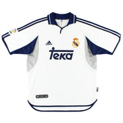 2000-01 Real Madrid adidas Home Shirt XL