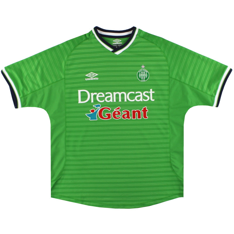 2000-01 Saint Etienne Umbro Home Shirt XL
