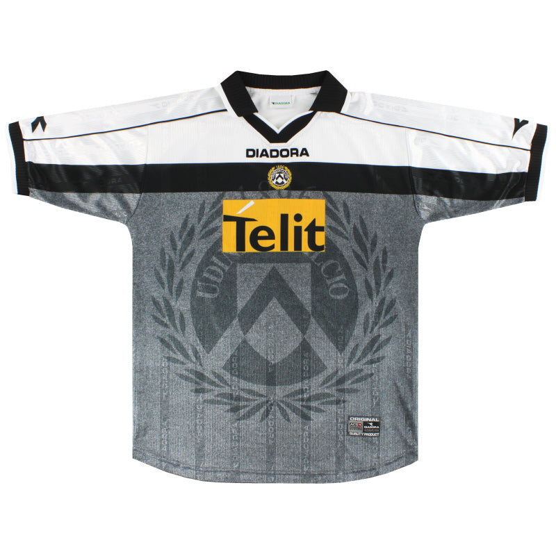 2000-01 Udinese Diadora Third Shirt *Mint* L