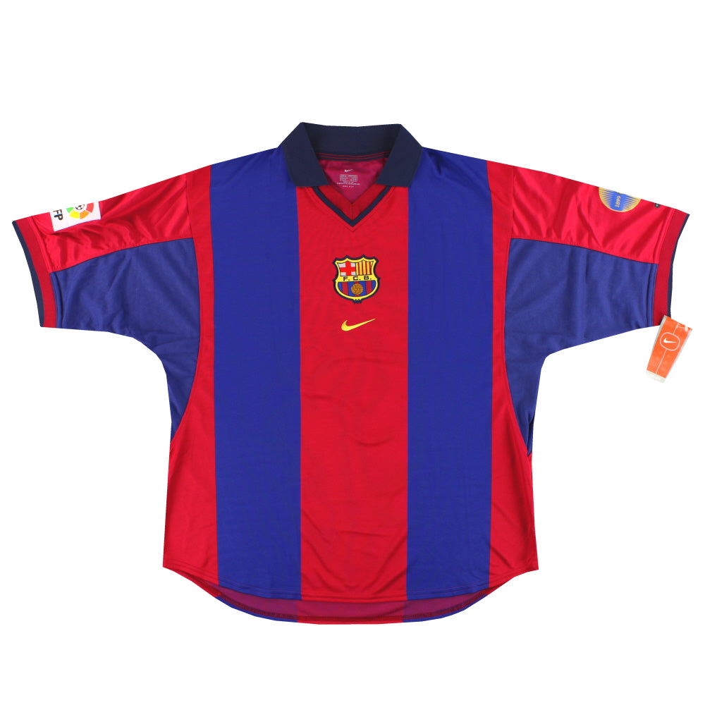 2000-01 Barcelona Nike Home Shirt *w/tags* XL