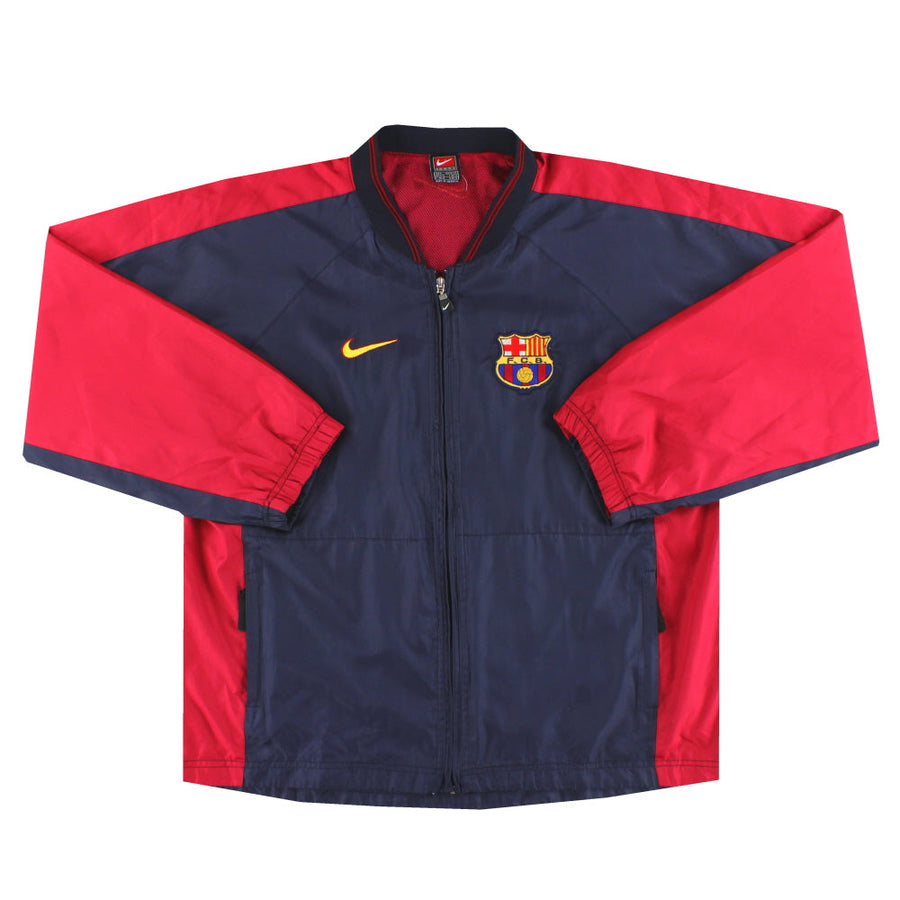 2000-01 Barcelona Nike Track Jacket M