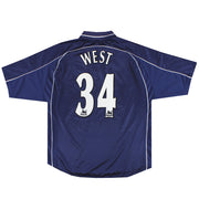 2000-01 Derby County Puma Away Shirt West #34 XL
