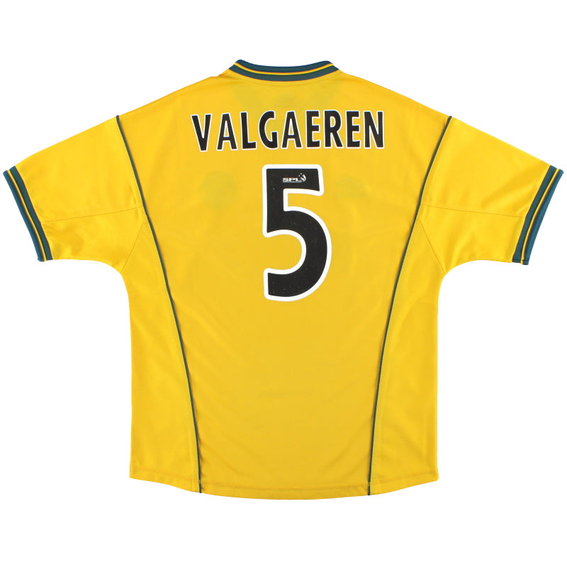 2000-02 Celtic Umbro Away Shirt Valgaeren #5 M