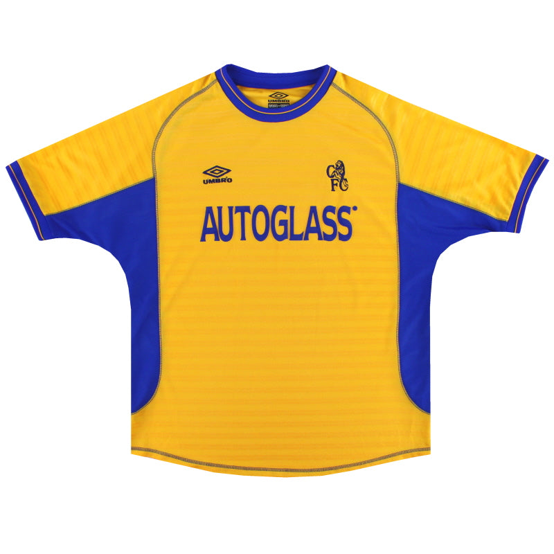 2000-02 Chelsea Umbro Away Shirt XL - Classic Football Kit