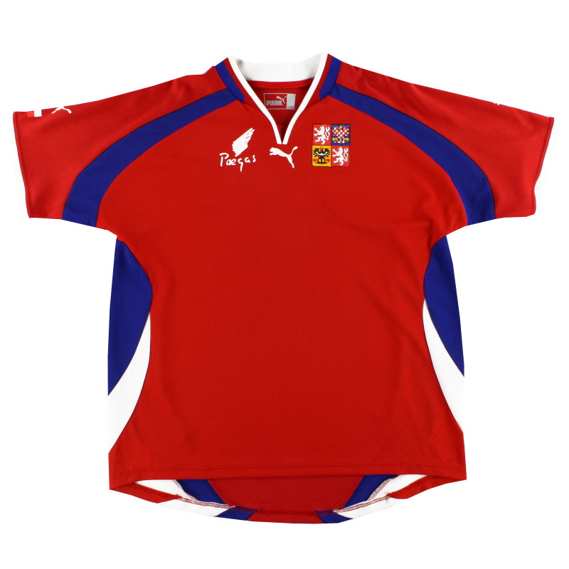 2000-02 Czech Republic Puma Home Shirt XL