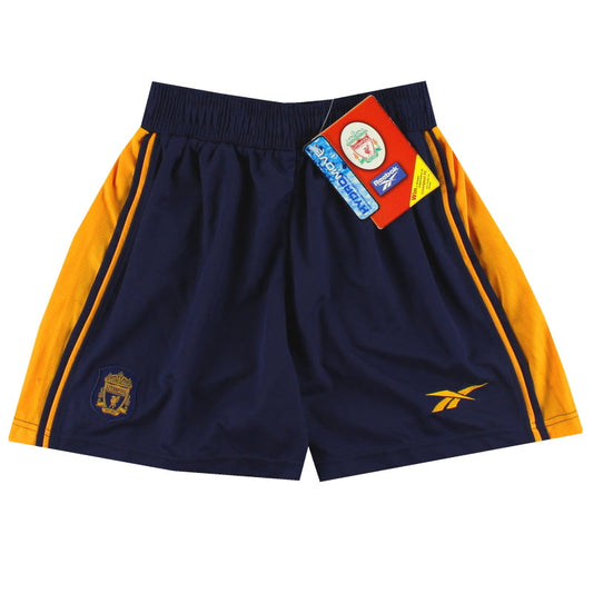 2000-02 Liverpool Reebok Away Shorts *w/tags* S