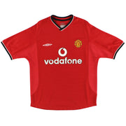 2000-02 Manchester United Umbro Home Shirt XL.Boys