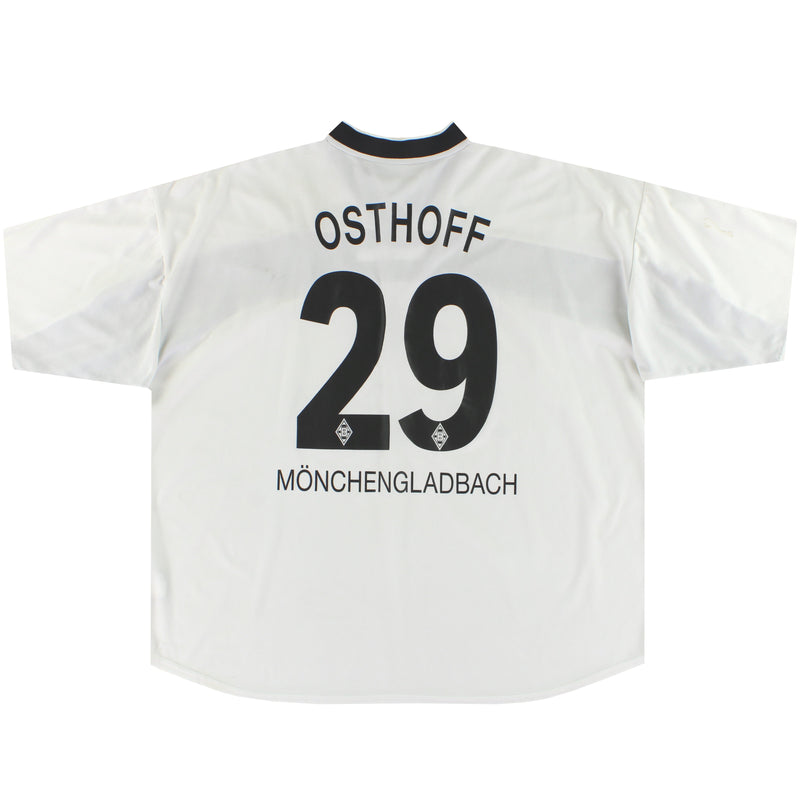 2000-02 Borussia Monchengladbach Reebok Centenary Home Shirt Osthoff #29 XXL