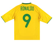 2000-02 Brazil Nike Home Shirt Ronaldo #9 XL
