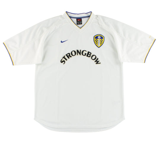 2000-02 Leeds Nike Home Shirt L