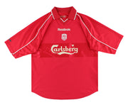2000-02 Liverpool Reebok Home Shirt Berger #15 XL