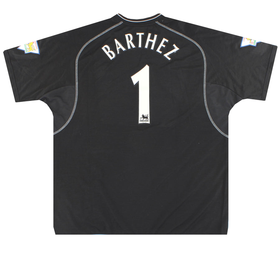 2000-02 Manchester United Umbro Goalkeeper Shirt Barthez #1 XXL