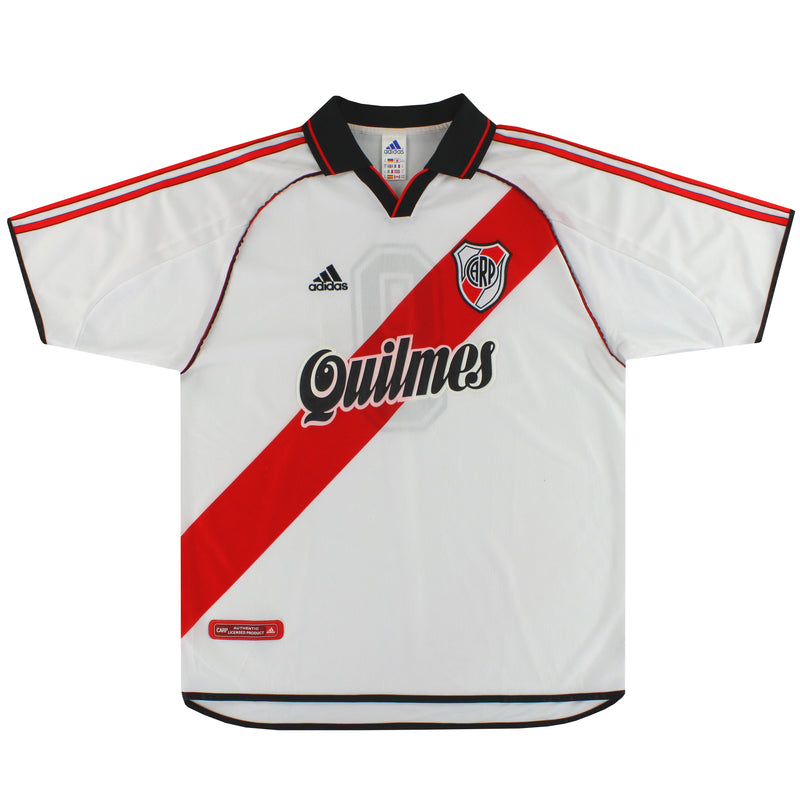 2000-02 River Plate adidas Home Shirt #9 XL