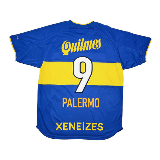 2000/01 Boca Juniors Palermo #9 Home Shirt (XL) Nike