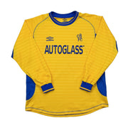 2000/01 Chelsea Zola #25 L/S Away Shirt (L) Umbro