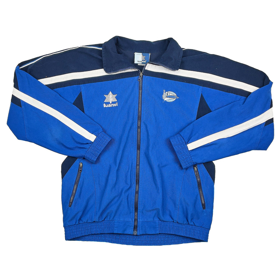2000/01 Deportivo Alaves Track Jacket (M) Luanvi