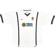 2000/01 Valencia Deschamps #4 Home Shirt (L) Nike