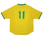 2000/02 Brazil #11 Home Shirt (XXL) Nike