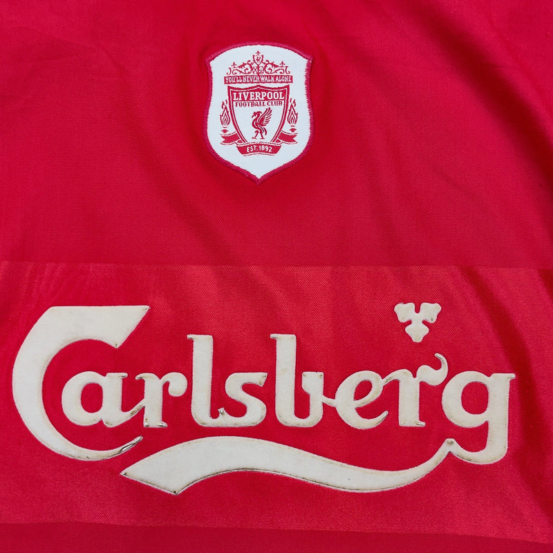 2000/02 Liverpool Fowler #9 European Home Shirt (XXL) Reebok