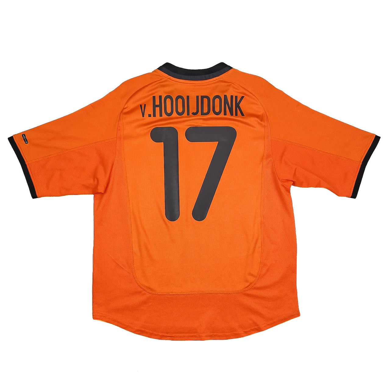 2000/02 NETHERLANDS V.HOOIJDONK #17 HOME SHIRT (M) NIKE