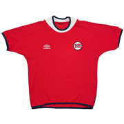 2000/02 Norway Home Shirt (S) Umbro