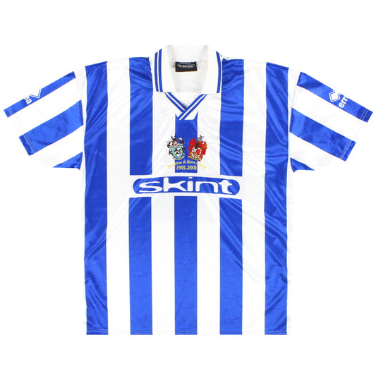 2001-02 Brighton Errea Centenary Home Shirt XXXL