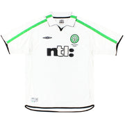 2001-02 Celtic Umbro 'Treble Winners' Away Shirt XL