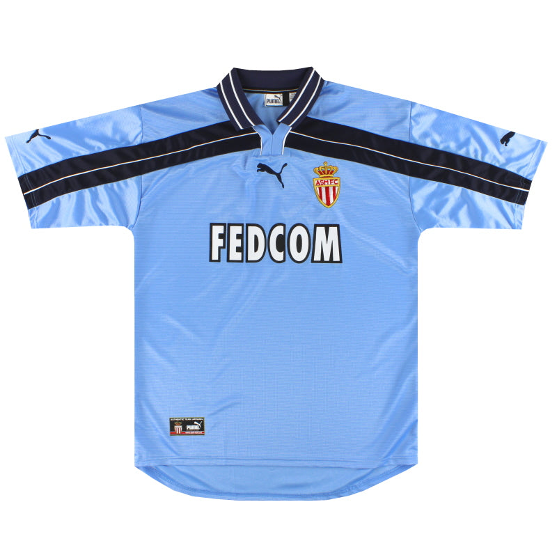 2001-02 Monaco Puma Third Shirt *Mint* L