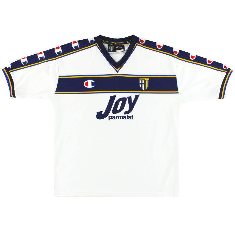 2001-02 Parma Champion Away Shirt XL