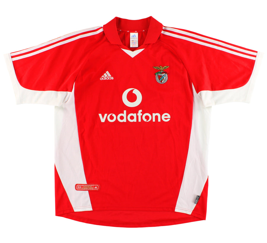 2001-02 Benfica adidas Home Shirt L