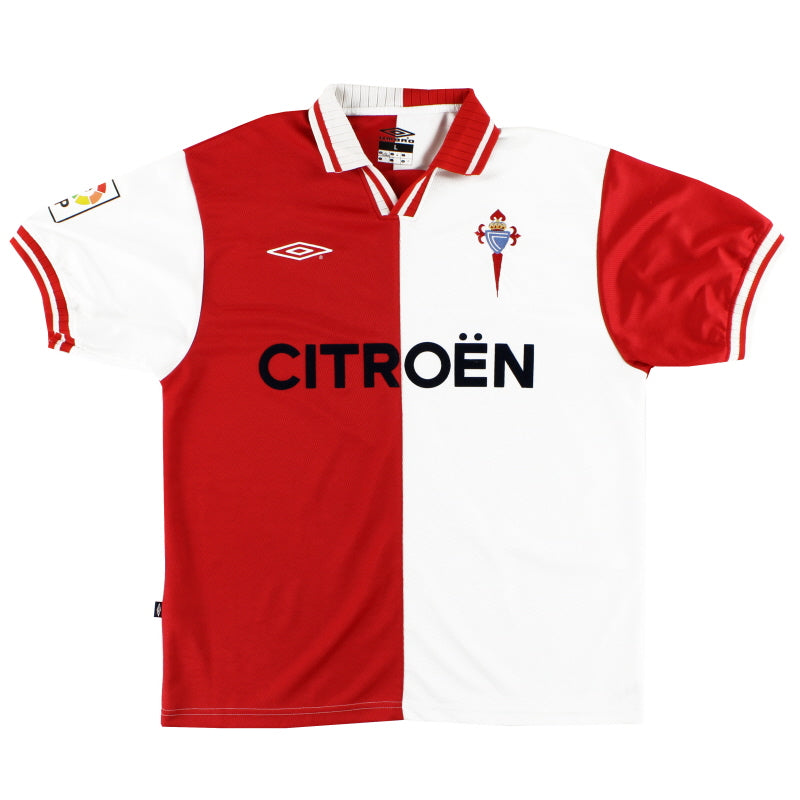 2001-03 Celta Vigo Umbro Away Shirt XL