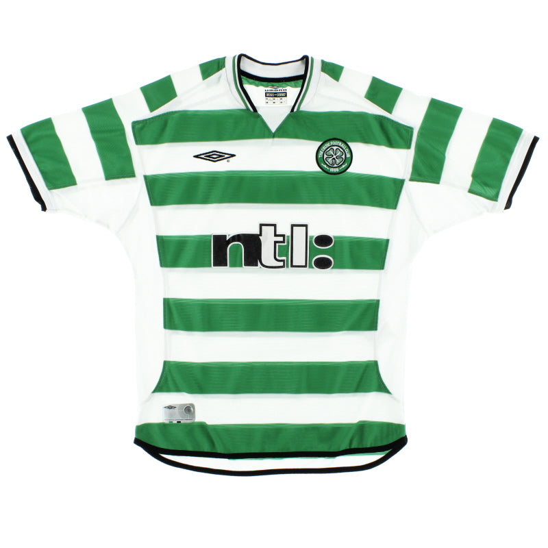 2001-03 Celtic Umbro Home Shirt XL