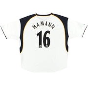 2001-03 Liverpool Reebok Away Shirt Hamann #16 XXL