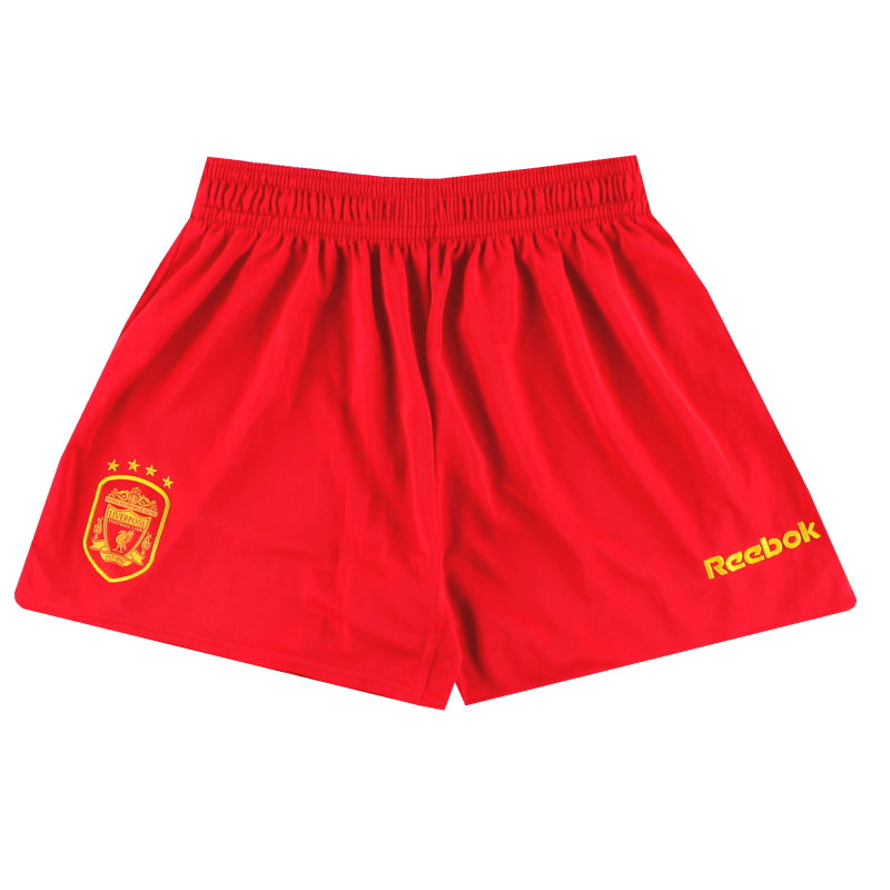 2001-03 Liverpool Reebok European Home Shorts *As New* S – Classic ...