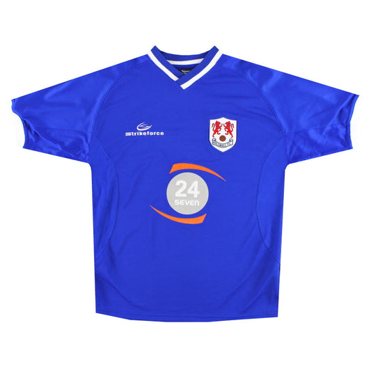 2001-03 Millwall Strikeforce Home Shirt L