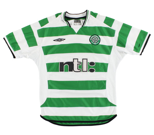2001-03 Celtic Umbro Home Shirt S