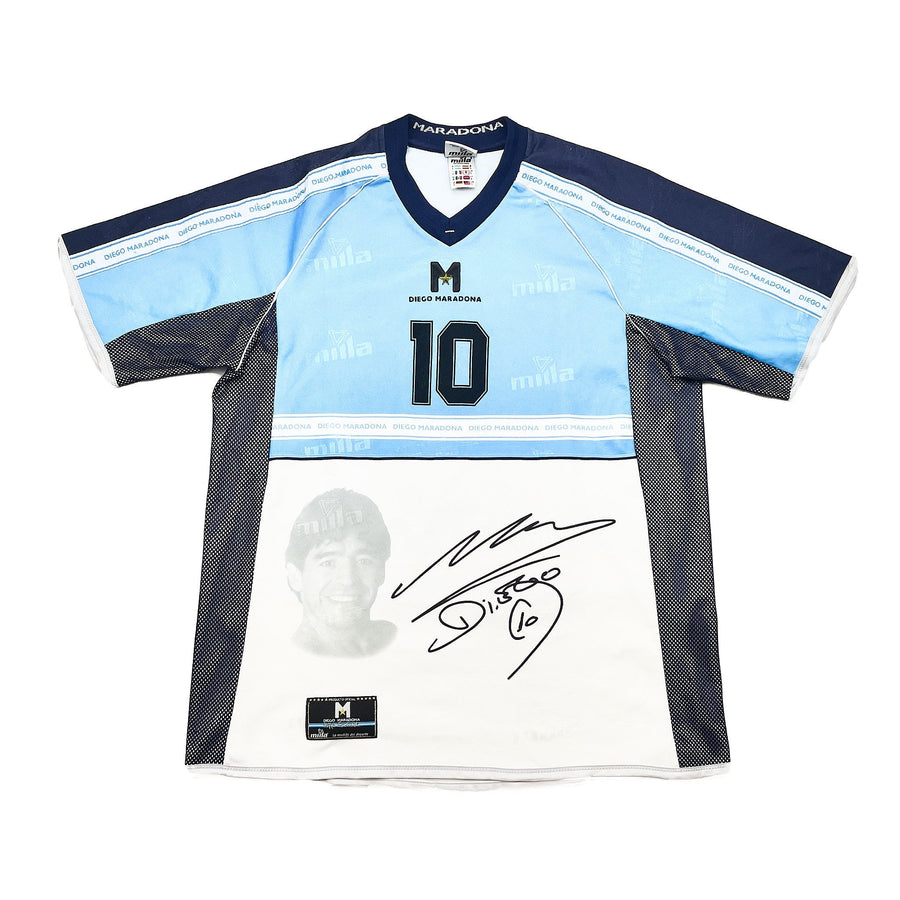 2001 Argentina Maradona #10 Tribute Shirt (L) DM