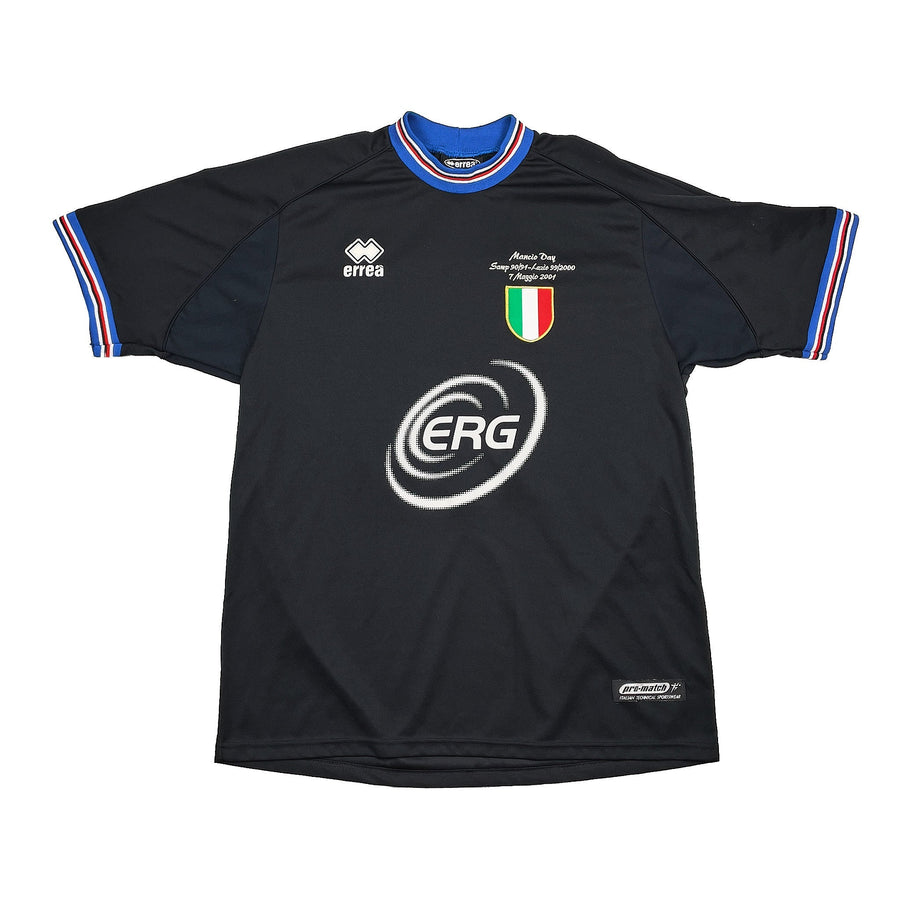 2001 Sampdoria Mancini #10 'Testimonial Mancio Day' Shirt (XXL) Errea