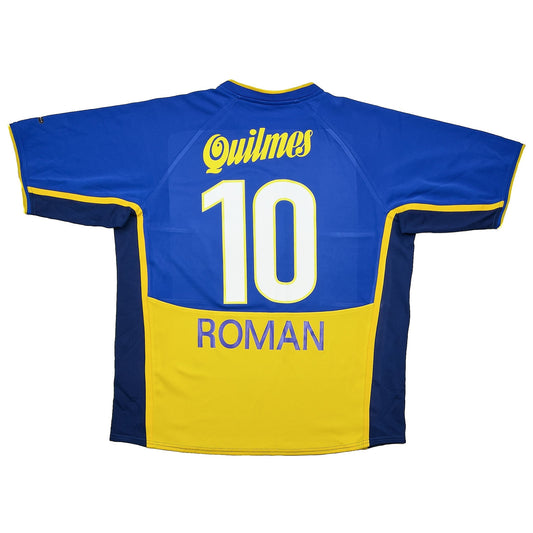 2001/02 Boca Juniors Roman #10 Home Shirt (L) Nike