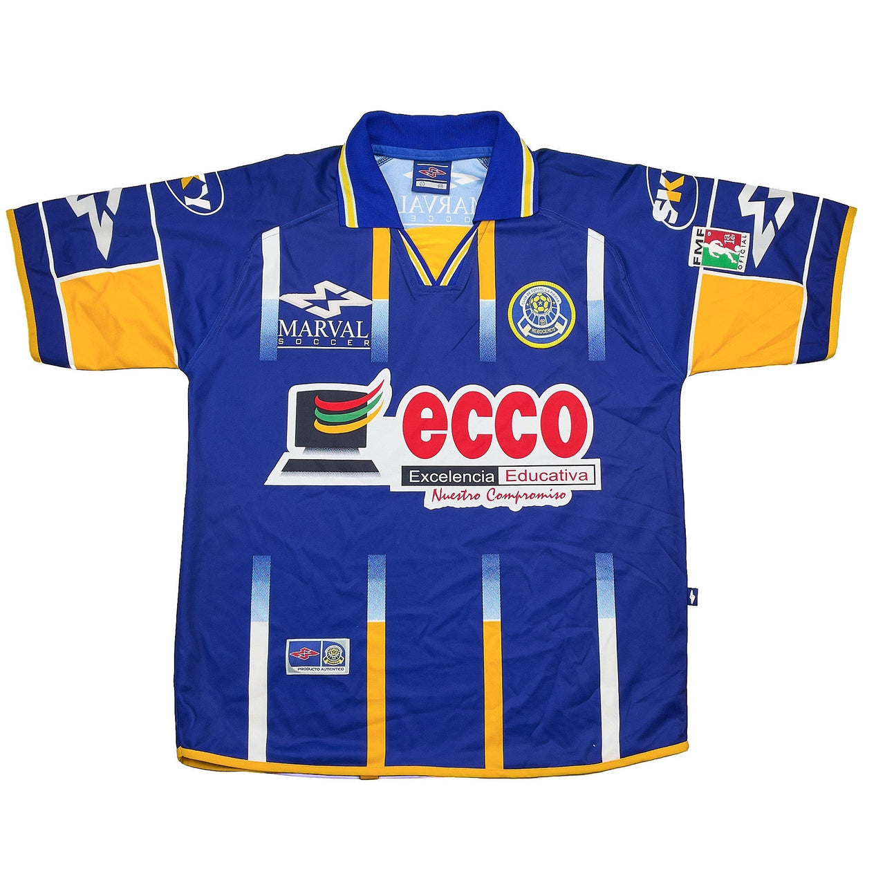 2001/02 CF LA PIEDAD HOME SHIRT (L) MARVAL