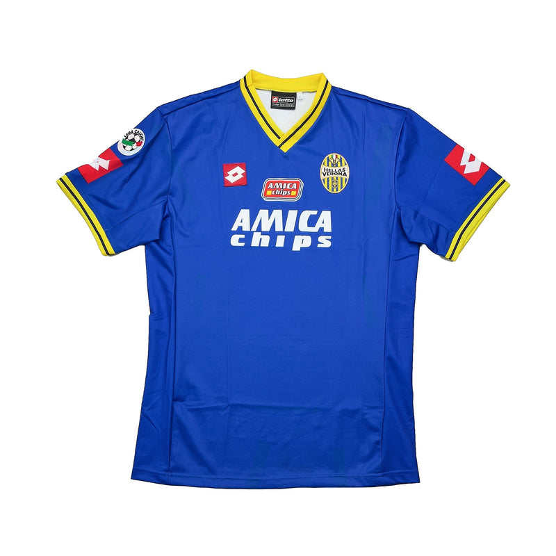 2001/02 HELLAS VERONA HOME SHIRT (XL) LOTTO, Cult Kits