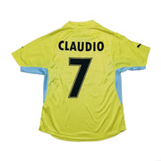 2001/02 Lazio Claudio #7 Away Shirt (M) Puma