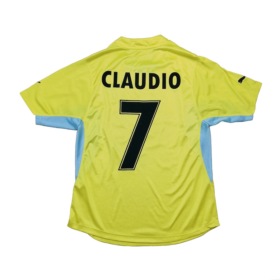 2001/02 Lazio Claudio #7 Away Shirt (M) Puma
