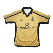 2001/02 Manchester United Beckham #7 *Centenary* Away/Third Shirt (M) Umbro