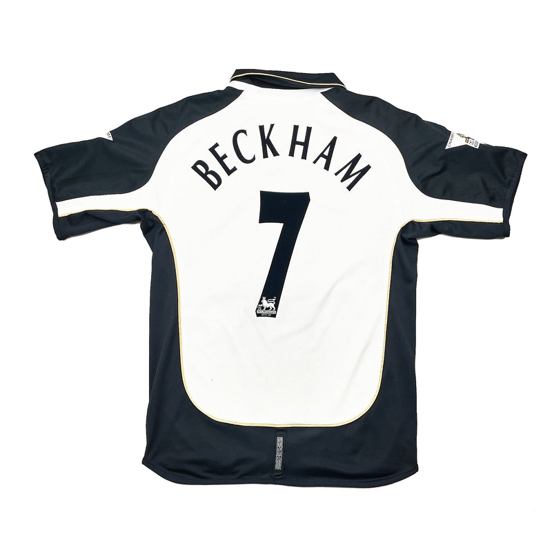 2001/02 Manchester United Beckham #7 *Centenary* Away/Third Shirt (M) Umbro