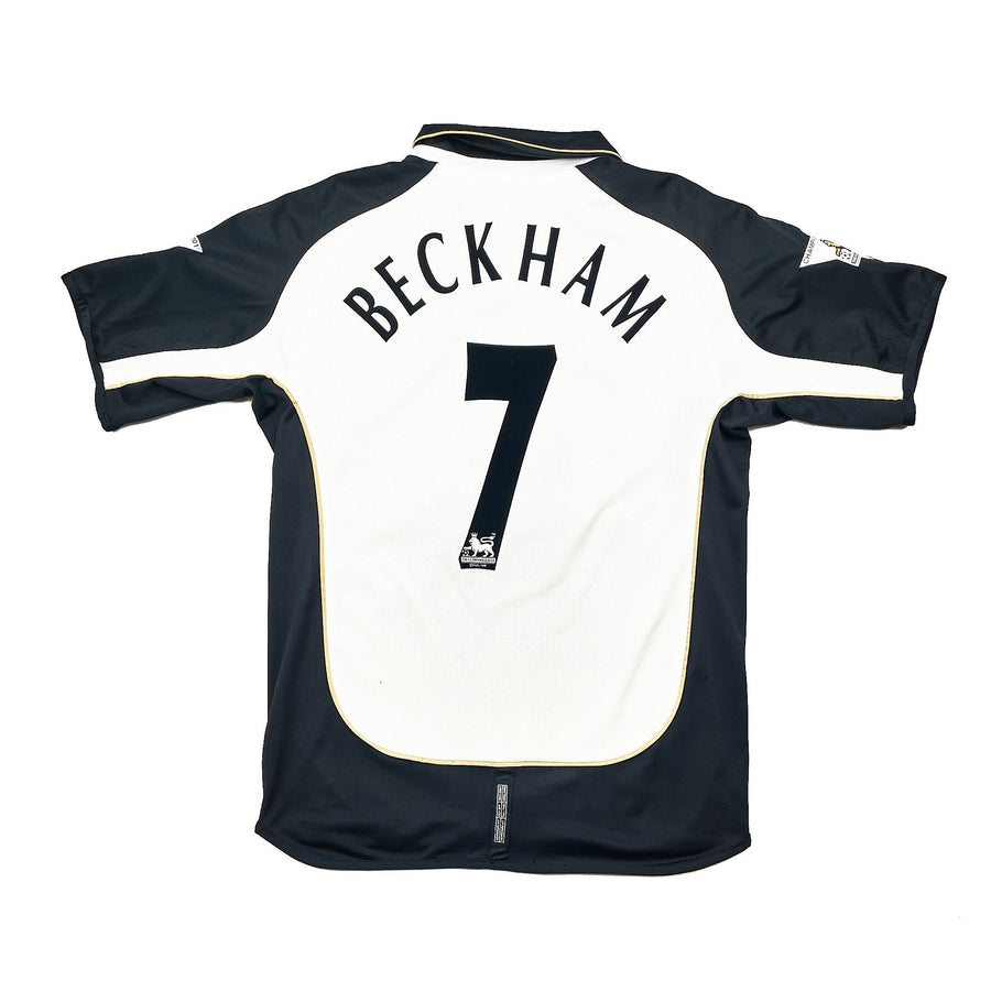 2001/02 Manchester United Beckham #7 *Centenary* Away/Third Shirt (M) Umbro