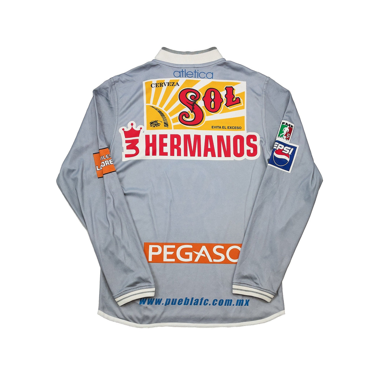 2001/02 Puebla L/S Third Shirt (M) Atletica