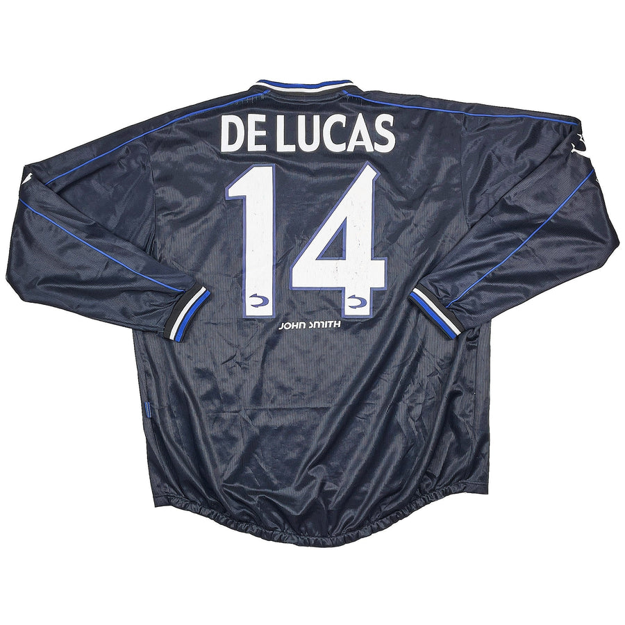2001/03 Espanyol Delucas #14 L/S Away Shirt (M) John Smith